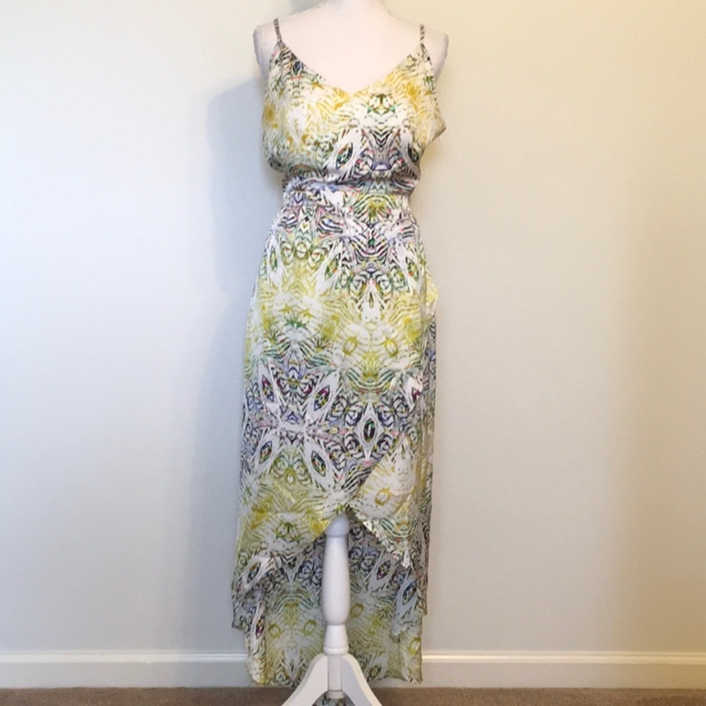 TheLimited Boho Hi/Low Maxi Multicolored Sundress